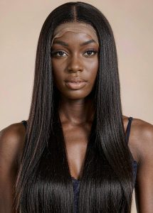 Natural Straight HD Lace Front Wig